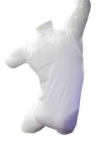 ドレアンス 2215 タンクトップ 白 襟ぐりが大きいので首飾りをつけるのに最適